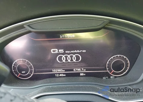 2018 Audi Q5 2.0T Premium/2.0T Tech Premium from USA, damaged, VIN WA1BNAFY6J2236276